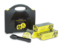 BIOHAZARD COMBINATION CLEAN UP KIT-0