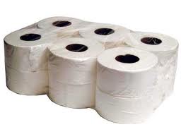 Mini jumbo toilet rolls pack 12-0