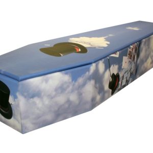 Magic Cardboard coffin-0