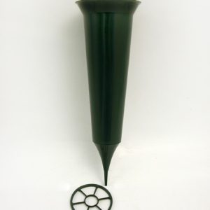 Plastic Grave Spike Large Green (248528)-0