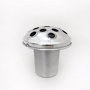 Grave Vase Insert Aluminium 5" (827679)-0