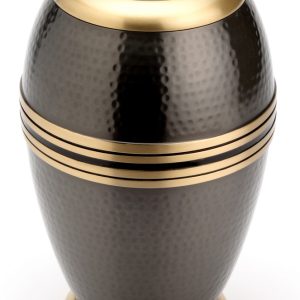ASCOT BLACK CREMATION ASHES URN