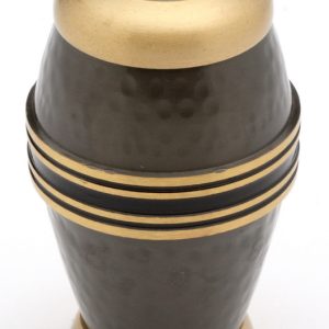 Brass Keepsake 3" (Ascot Black Keepsake UU400001C) Token Ashes-0