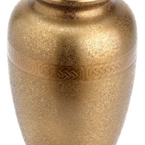 BATH GOLD CREMATION ASHES URN
