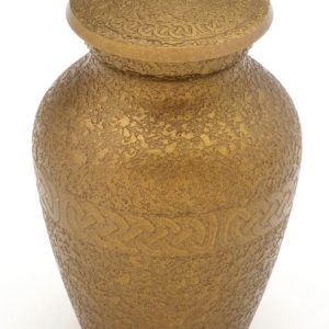Brass Keepsake 3" (Bath Gold Keepsake UU400009A) Token Ashes-0