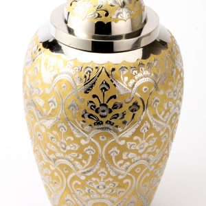 DEVON GOLD CREMATION ASHES URN - DOUBLE