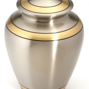 DURHAM PEWTER CREMATION ASHES URN-0