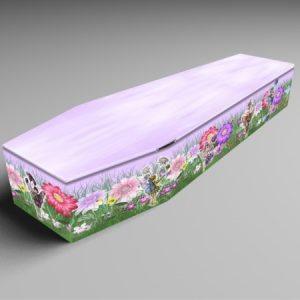 Fairy Garden, Daffs, Fressias printed coffins-0