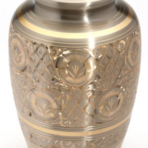GLOUCESTER PEWTER CREMATION ASHES URN-0