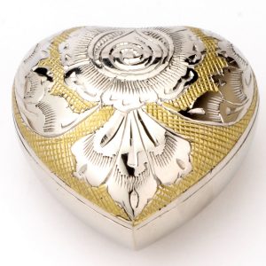 Heart Keepsake (Devon Gold Heart UU410001G) Token Ashes-0