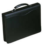 A4 zip around folio with handle-0
