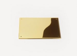 Electro Brassed Plastic Name Plates-0