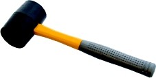 AmTech 16oz Rubber Mallet Fibreglass Handle-0