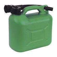 Plastic Fuel Can & Spout 5 Litre-0