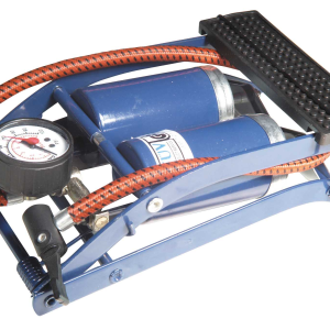 Autocare Double Barrel Footpump -0
