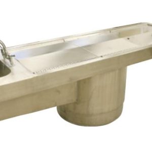 Downdraft Ventilated Mortuary Table with Integrated Sink-0