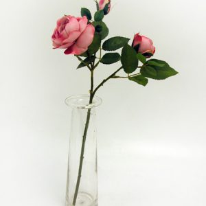 Prize Rose Spray Pink 42cm-0