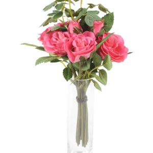 Rose Pippa Bundle Pink 25cm-0