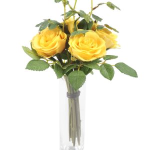Rose Pippa Bundle Yellow 25cm-0