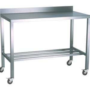 Stainless Steel Trolley with Upstand 1200x750mm-0