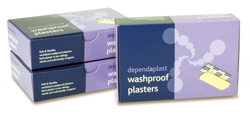 Washproof Plasters Assorted Box of 120-0