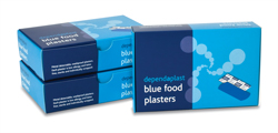 Blue Food Area Plasters - Assorted Box of 120-0