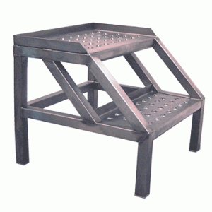 Static Stainless Steel Access Steps - Various Options-0
