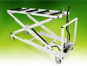Mortuary Fridge Scissor Lifter Short Top - Manual Hydraulic-0
