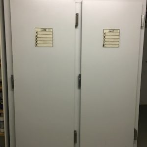 Second Hand 2 door mortuary cabinet-0