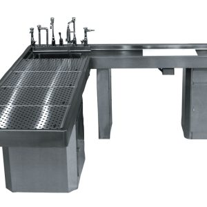Post Mortem Table - L Shaped with Integral Right Wing - CE600-0