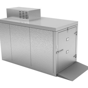 Mortuary Fridge 2 body roll in - for 27" Tray Carrier - KB300-0