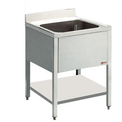 Mortuary Sink with shelf-0