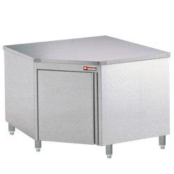 Stainless Steel Mortuary Corner Work Station-0