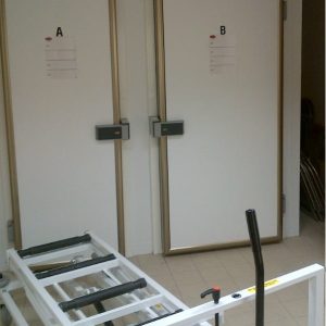 2 door end loading mortuary fridge - RW Roberts N. Wales-0