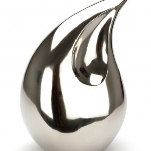 GRADE B TIVERTON NICKEL CREMATION ASHES URN 13"
