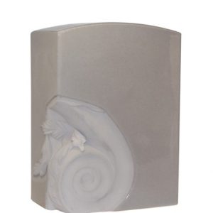 The Hanwell Column Beige Cremation Urn