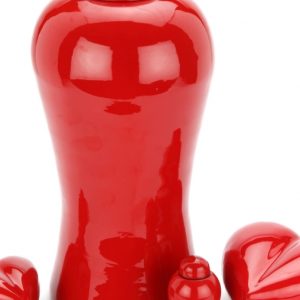 LYNTON RED CREMATION ASHES URN