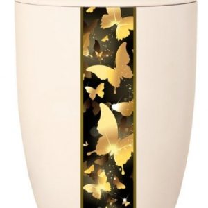 FARLEY IVORY BUTTERFLY CREMATION URN