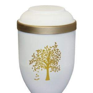 WALTON IVORY TREE CREMATION ASHES URN