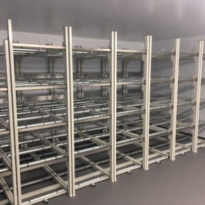 Mortuary fridge racking-0