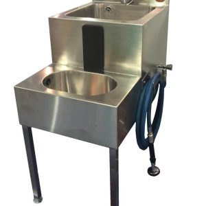 Dual sink embalming station-0